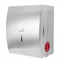 Dispenser inox Biovis de papel toalha alto corte